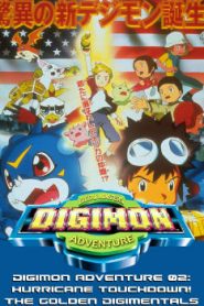 Digimon Adventure 02 – Hurricane Touchdown! The Golden Digimentals Movie English Subbed